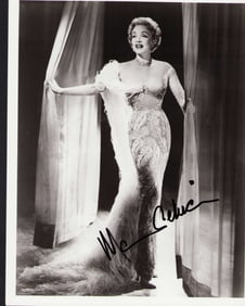 Marlene Dietrich signed photograph
