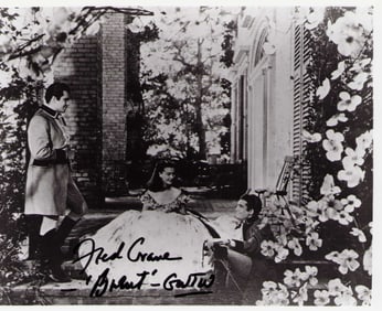 Fred Crane signed photograph