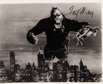 Fay Wray signed King Kong photograph