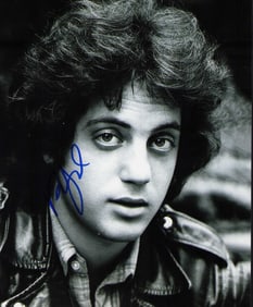 Billy Joel signed photograph