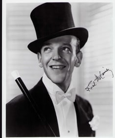 Fred Astaire signed photograph