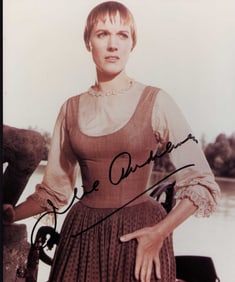 Julie Andrews signed photograph
