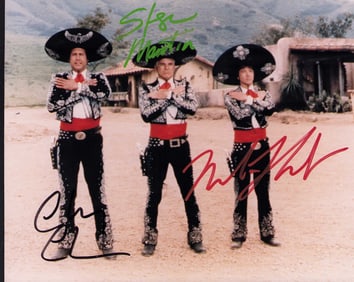 Three Amigos cast signed photograph