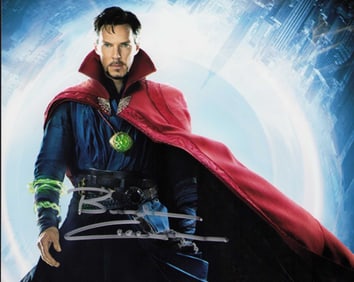 Benedict Cumberbatch signed photograph