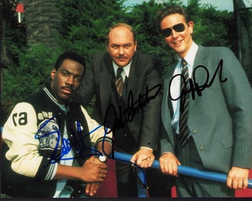 Beverly Hills Cop cast signed photograph