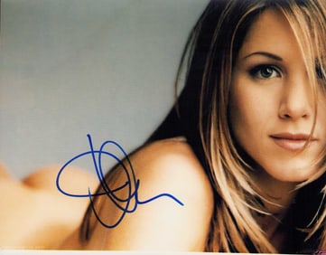 Jennifer Aniston signed photo