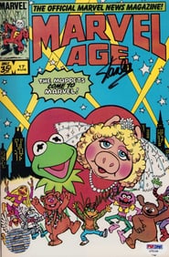 Jim Henson and Stan Lee signed comic book !