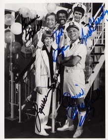 Love Boat cast signed photograph