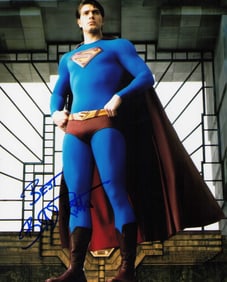 Brandon Routh signed photograph