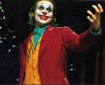 Joaquin Phoenix signed photograph