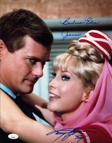 I Dream of Jeannie cast signed photograph