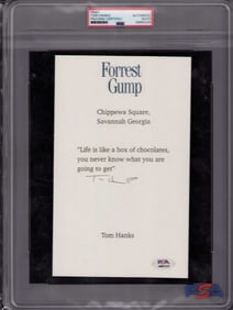 Tom Hanks Forest Gump quote slabbed