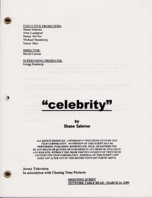 Celebrity original script