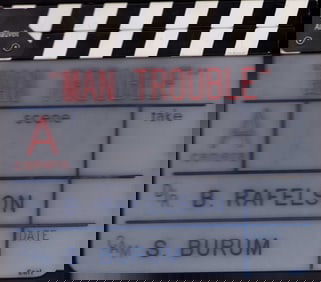 Man Trouble Directors clapper