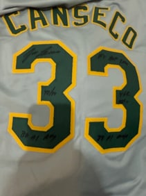 Jose Canseco signed jersey