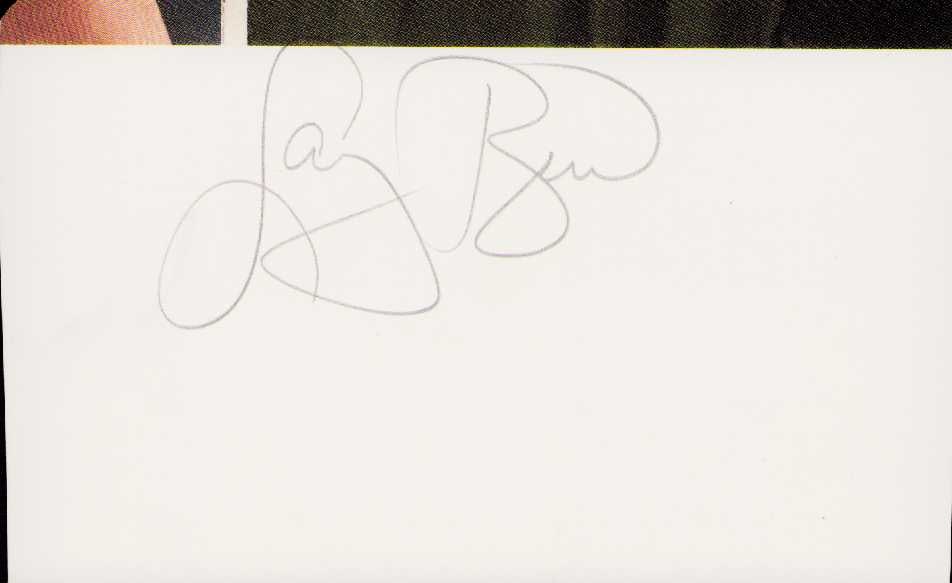 Larry Bird signature