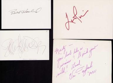 Alice cast set of signatures