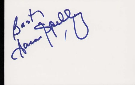 Aaron Spelling signature