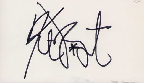 Kurt Vonegut signature