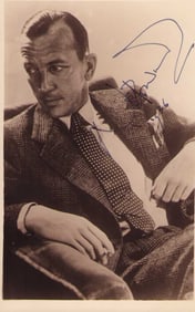 Noel Coward signed photograph