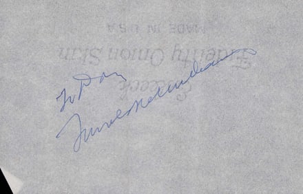Tennessee Williams signature