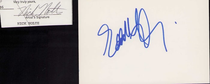 48 Hours cast set of signatures