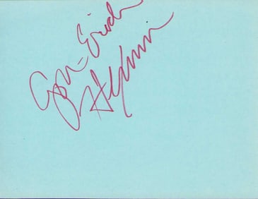 Jon Erik Hexum signature