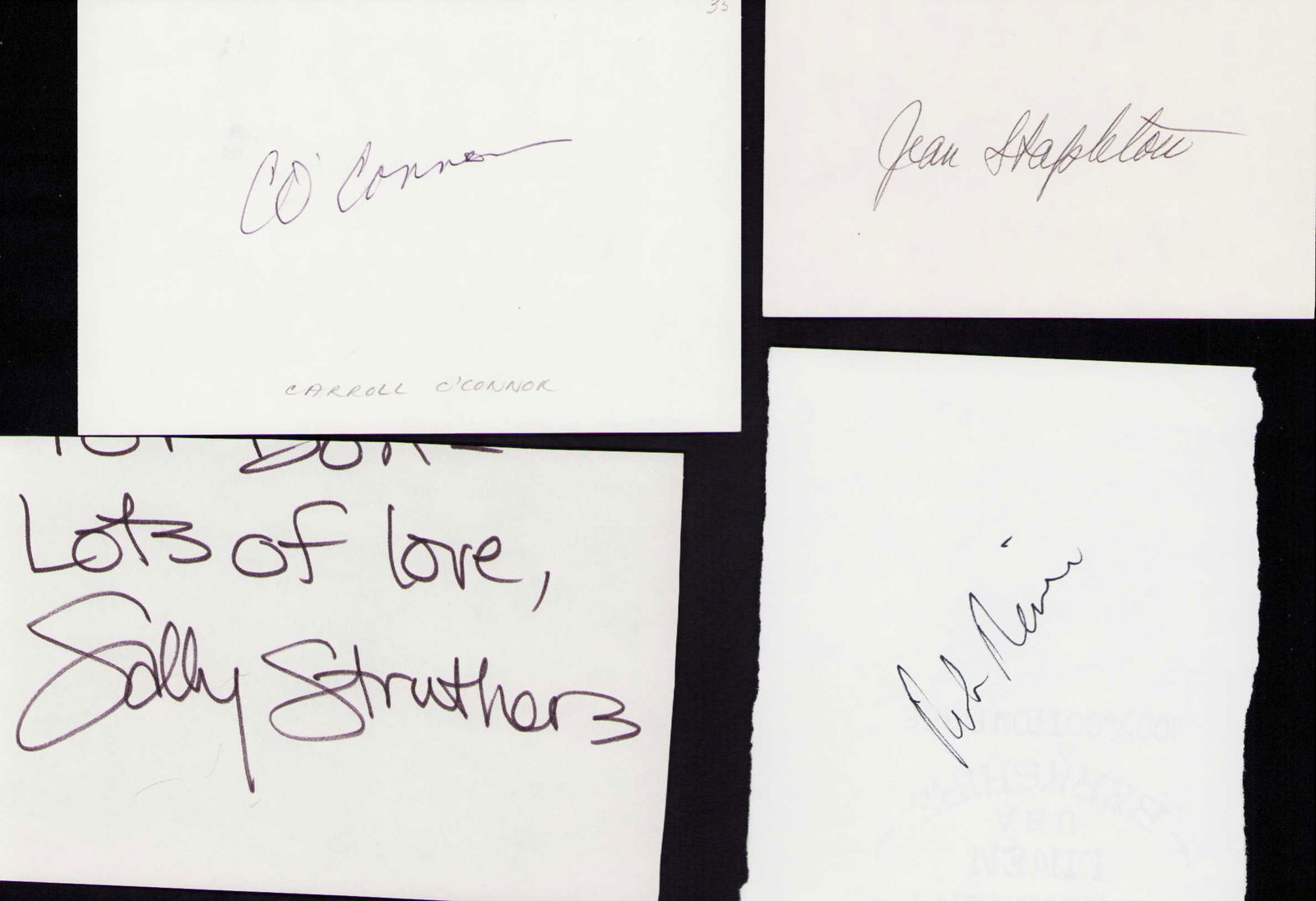 All in the Family set of cast signatures (1 of 1)