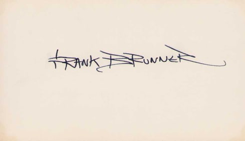 Frank Brunner signature
