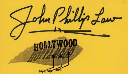 John Phillip Law signature
