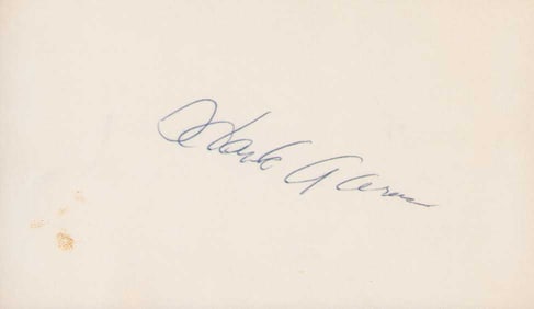 Hank Aaron signature