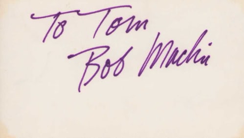 Bob Mackie signature