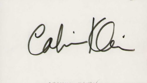 Calvin Klein signature