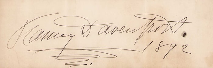 Harry Davenport rare GWTW signature