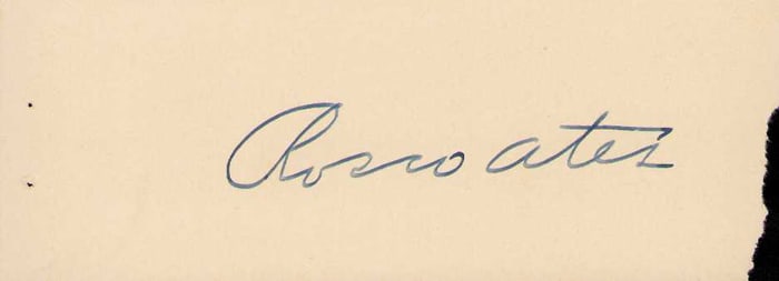 Roscoe Ates rare GWTW signature