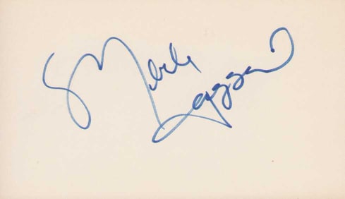 Merle Haggard signature