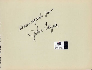 John Cazale rare Godfather signature