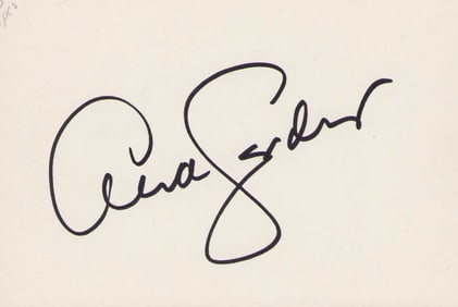 Ava Gardner signature