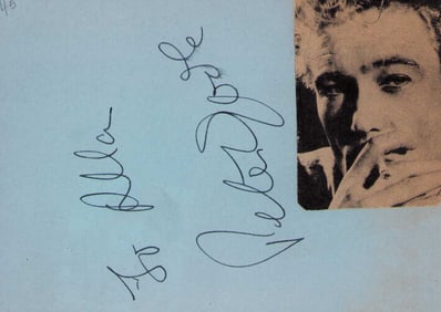 Peter O'Toole signature