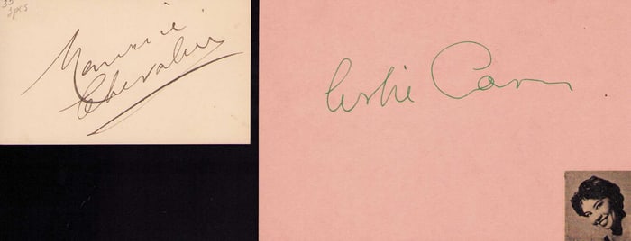 GIGI set of movie signatures