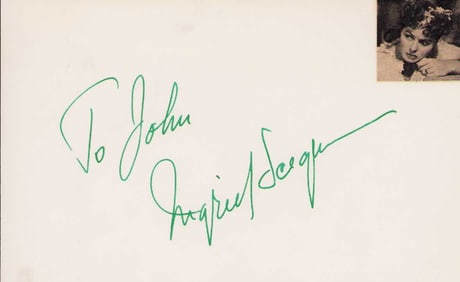 Ingrid Bergman signature