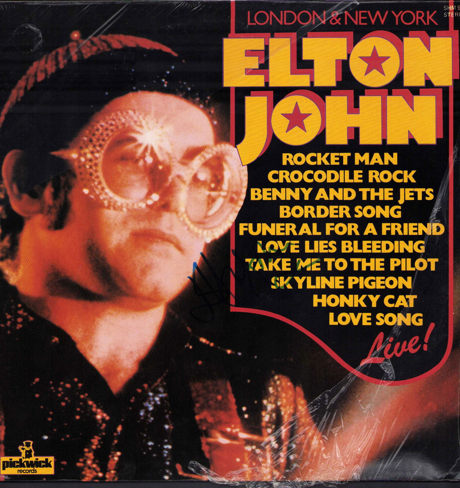 Elton John signed rare LP (1 of 1)