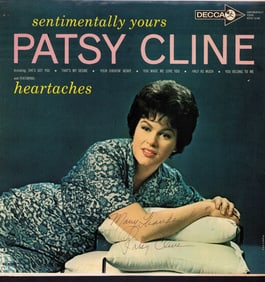 Patsy Cline signed LP