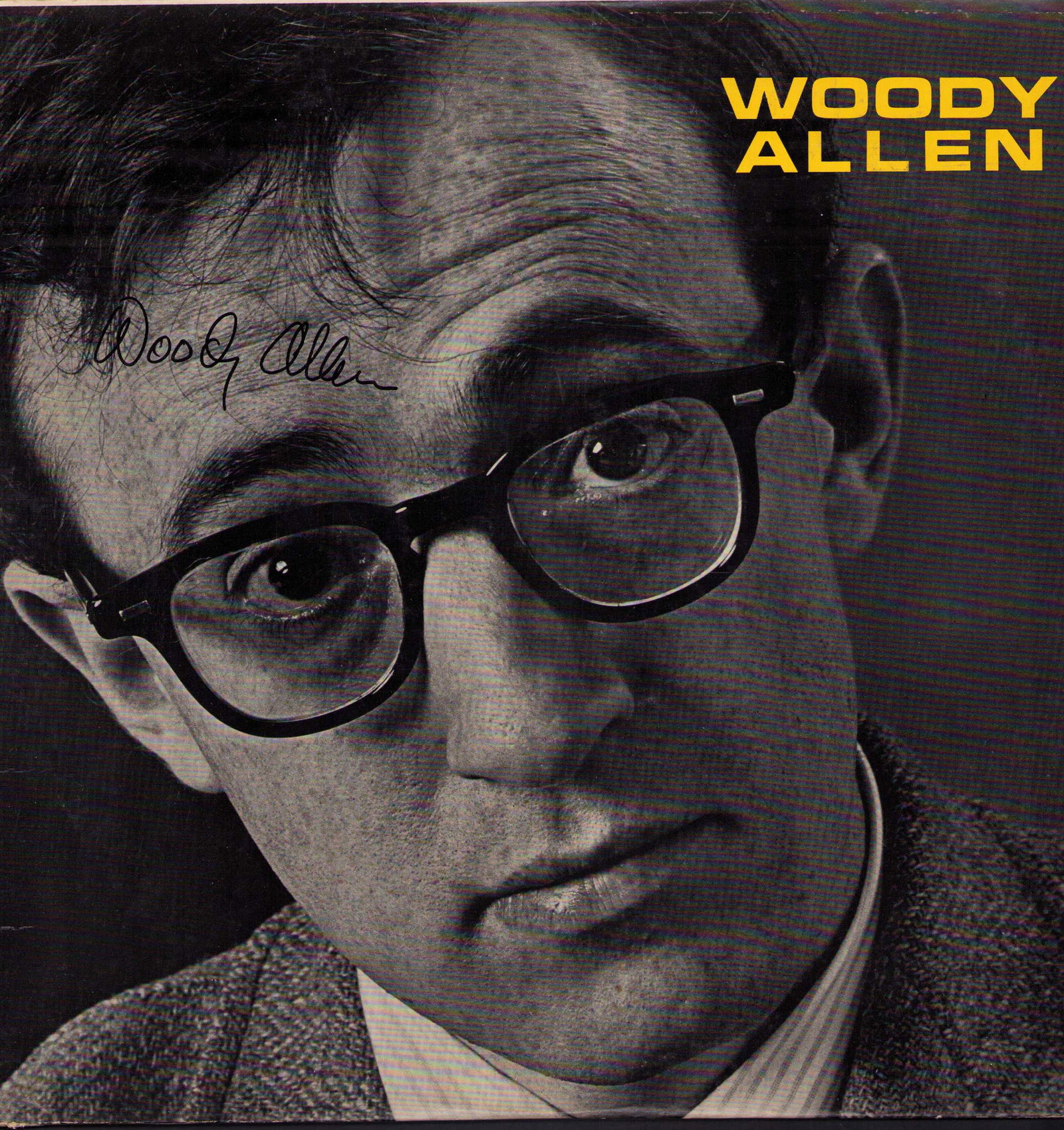 Woody Allen rare signed LP (1 of 1)