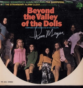 Russ Meyer signed valley of the Dolls LP