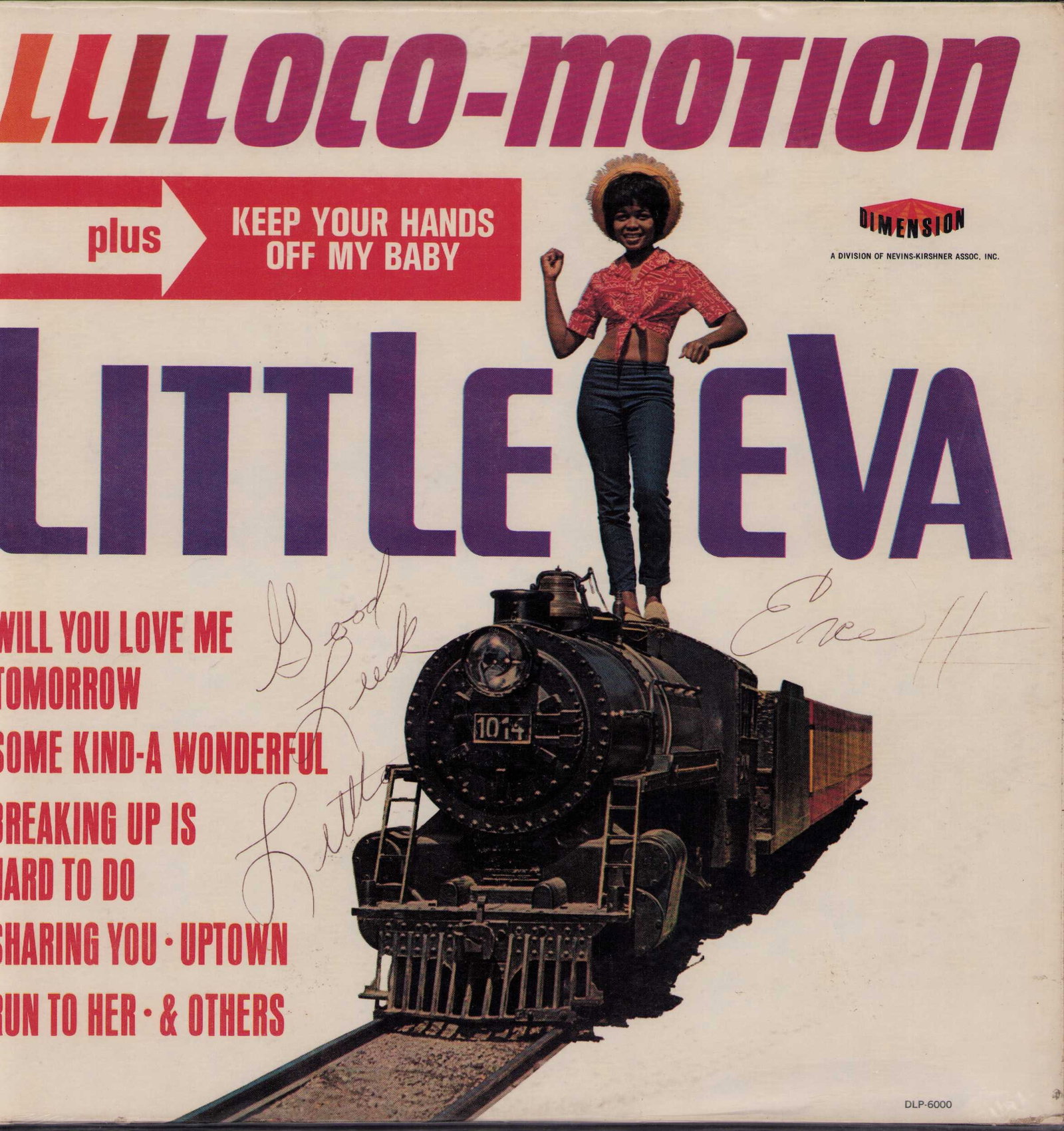 Little Eva rare signed LP (1 of 1)