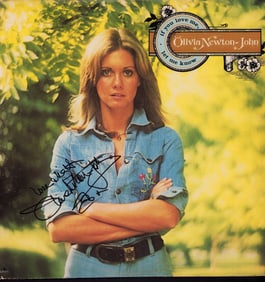 Olivia Newton John signed LP