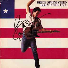 Born in the USA signed Bruce Springsteen 45rpm