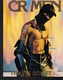 Travis Scott signed photo