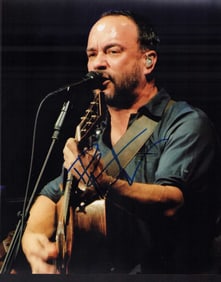 Dave Matthews signed photo